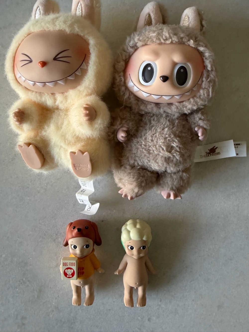 Labubus and Sonny Angels